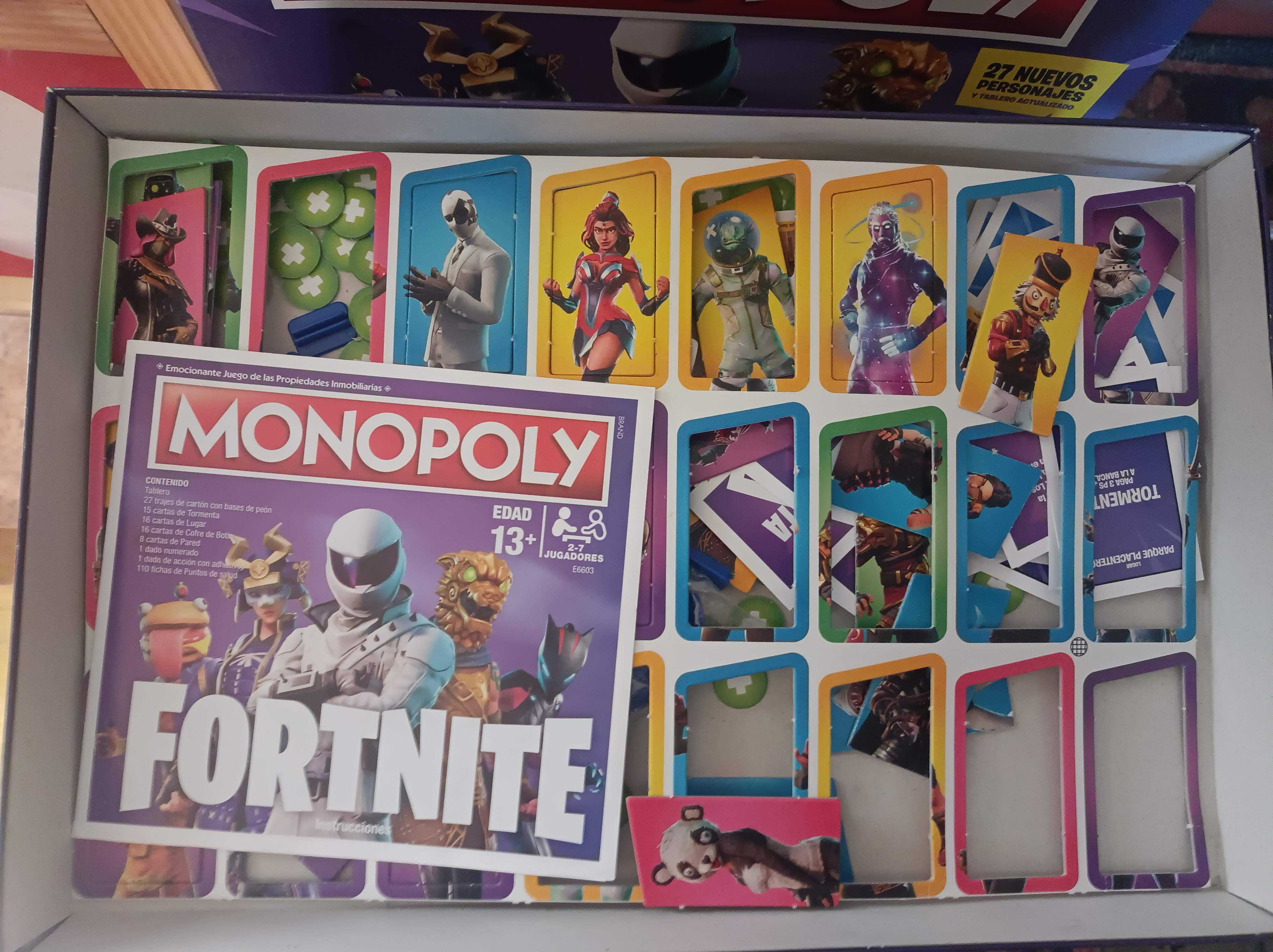 Monopólio FORTNITE em Espanhol