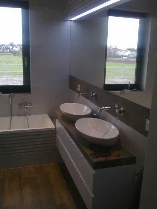 Układanie płytek. Murowanie z betonu komorkowego