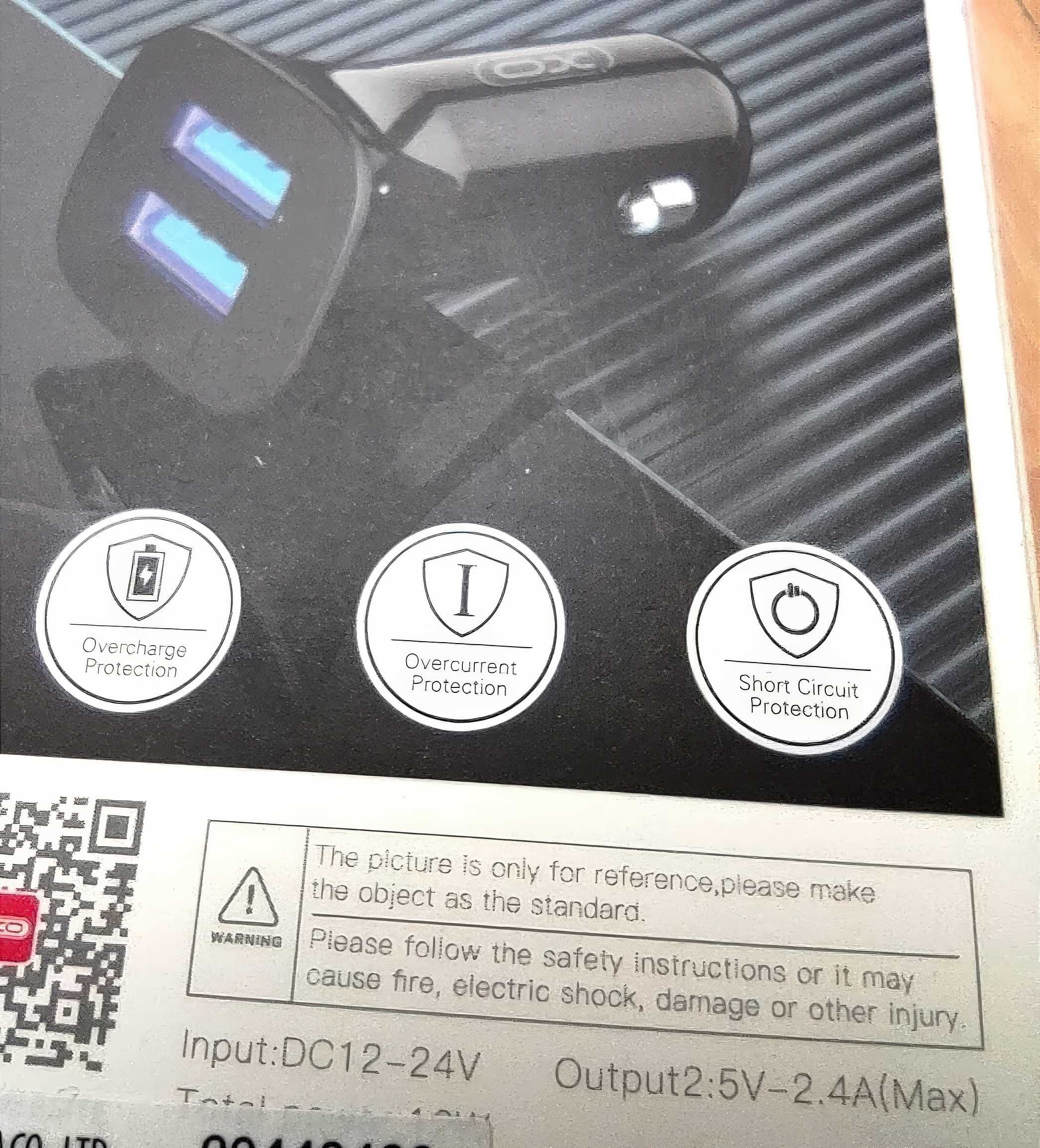 Ładowarka samochodowe dodatki USB 12V 24V