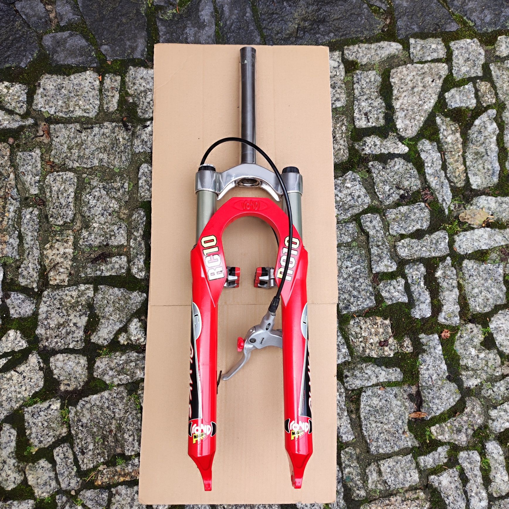 Widelec Magura Quake rond RC10 mtb xc retro