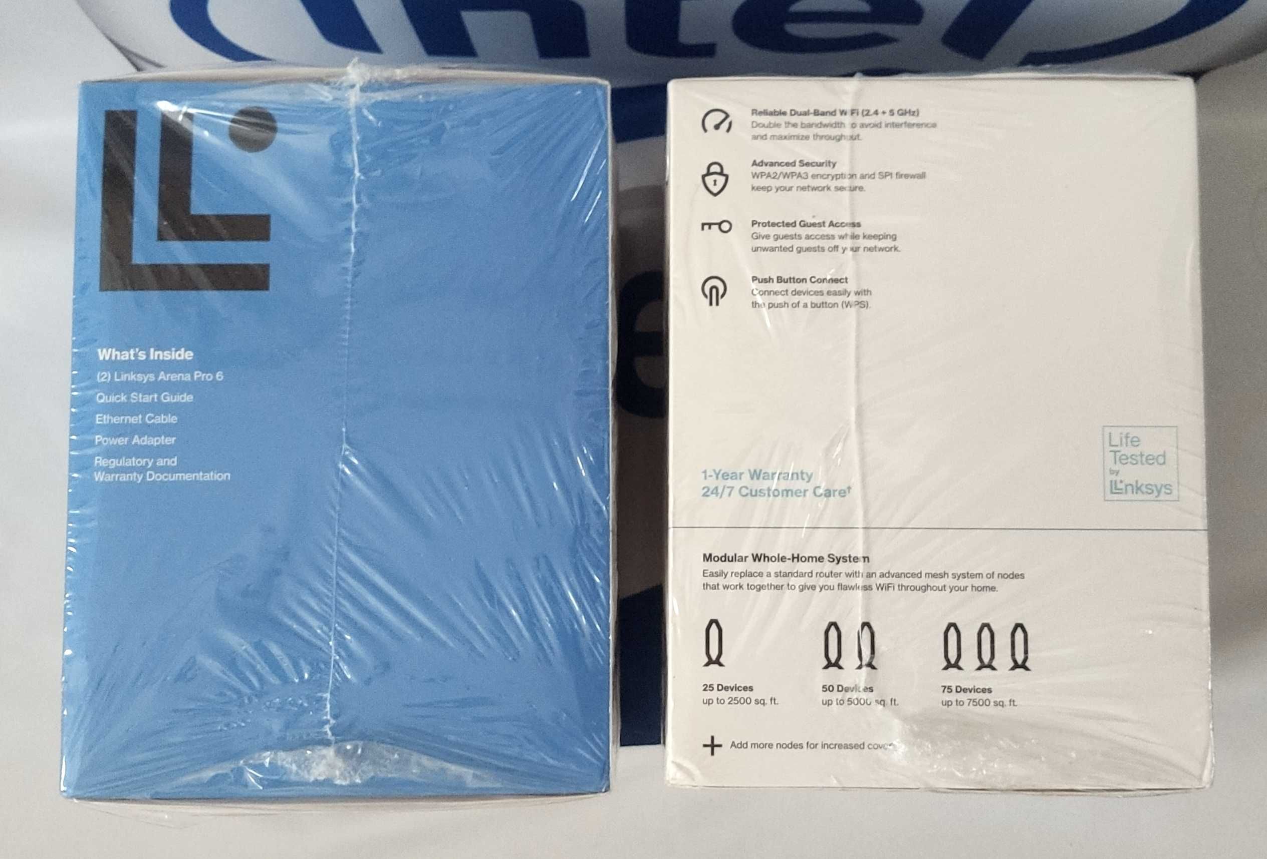 Нові Linksys E8450 AX3200 WIFI6 Mesh дводіап. гігаб. роутери. Гар