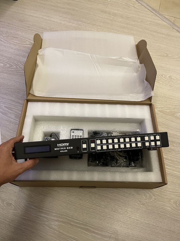 Матричный коммутатор HDMI 8X8 MATRIX SWITCH, 4K/60