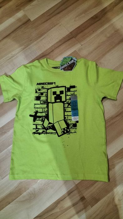Minecraft koszulka 134 8-9 lat
