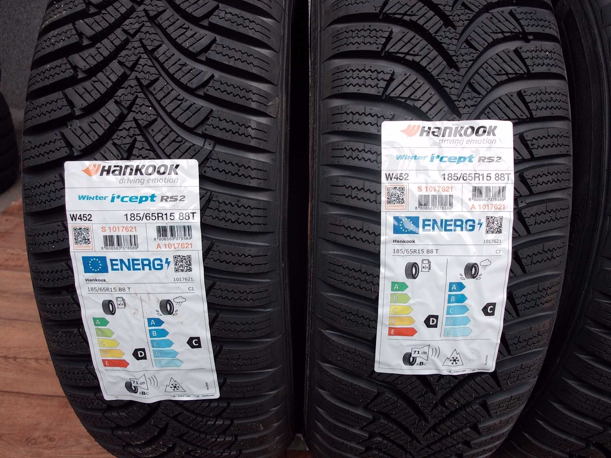 Hankook Winter Icept RS2 185/65/15 88T z 2022r nowe!
