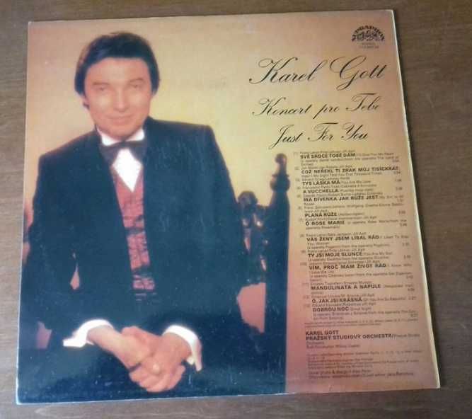 Płyta winylowa winyl Karel Gott - Koncert Pro Tebe / Just For You