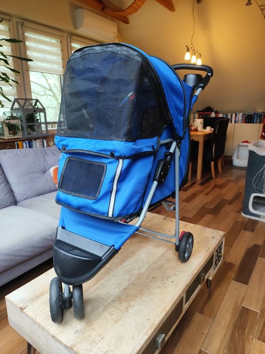 UŻYWANY wózek dla małych psów - udźwig do 15 kg