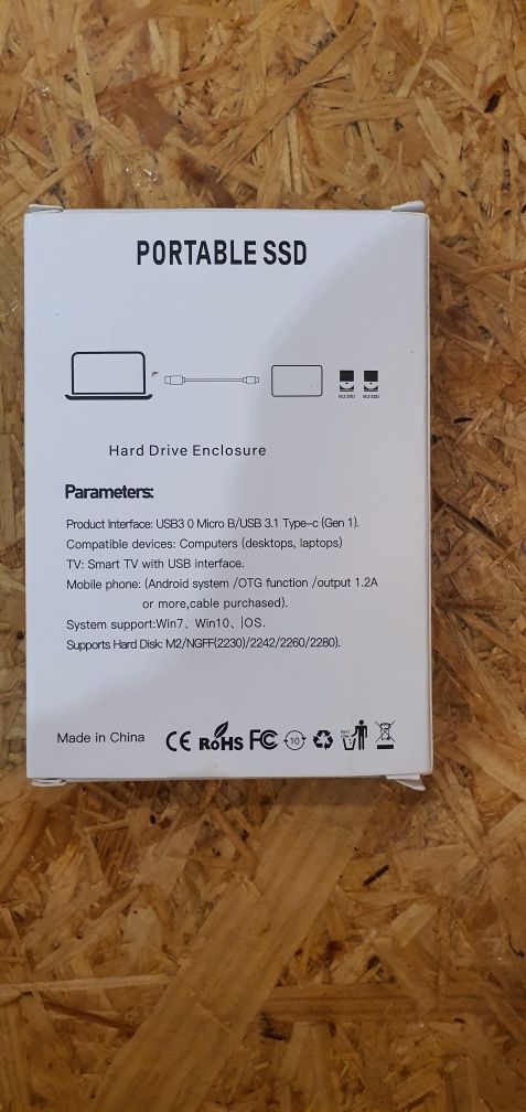 Disco SSD 8 TB novo