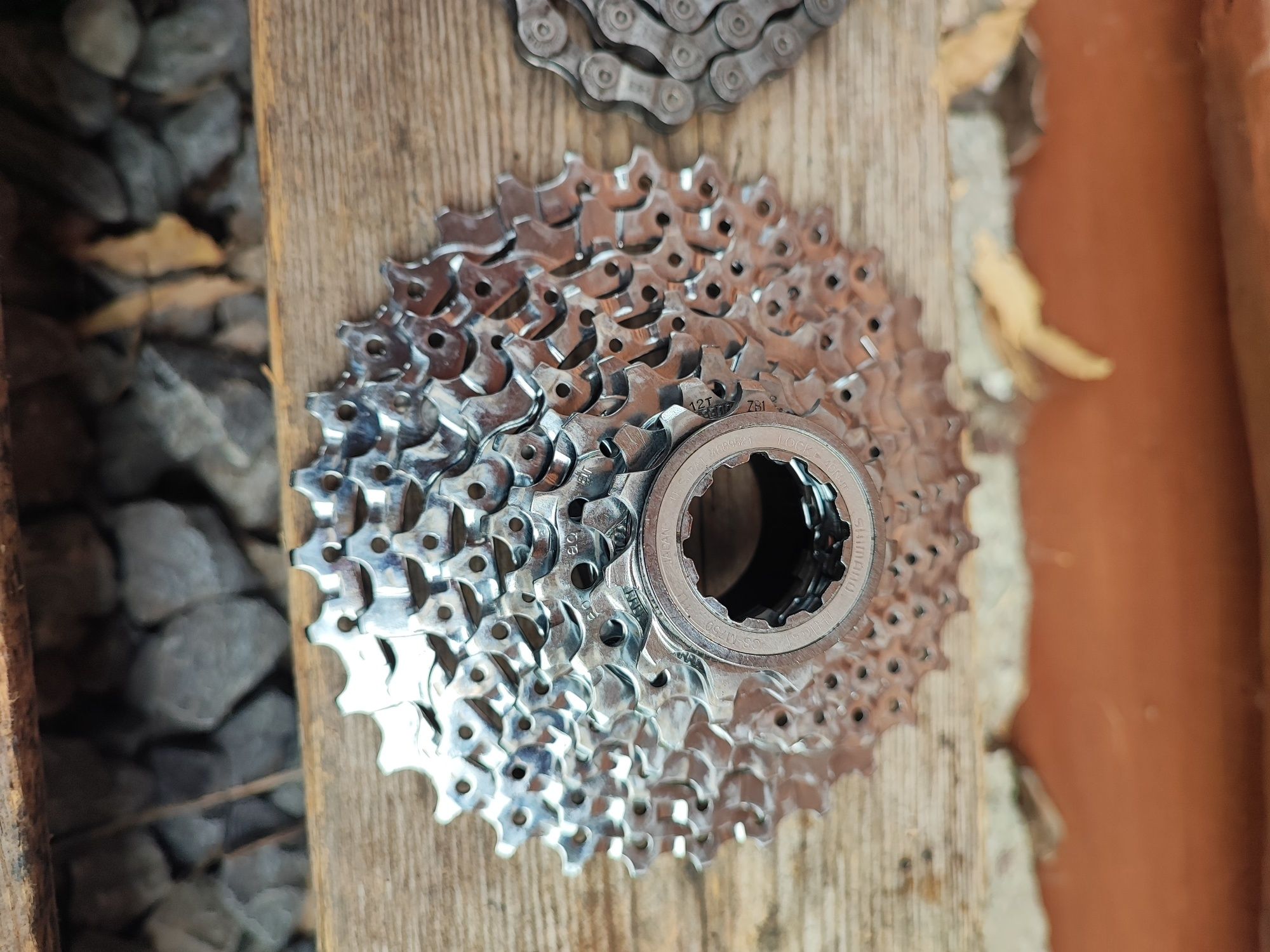Kaseta rowerowa Shimano Deore XT M750 9 rzędów + HG73 Retro MTB