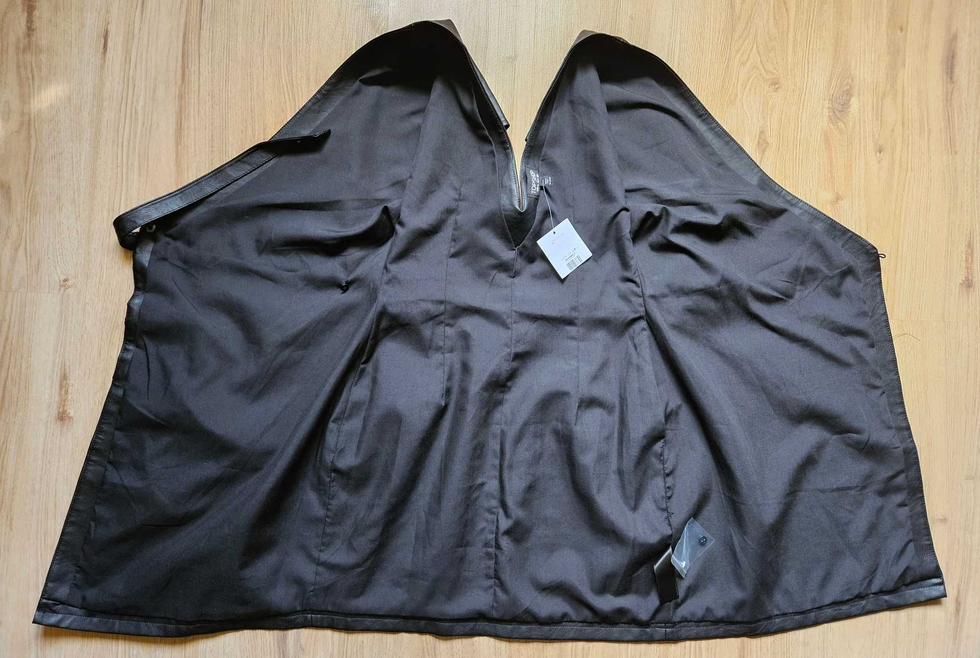 Sukienka ze sztucznej skóry TopShop