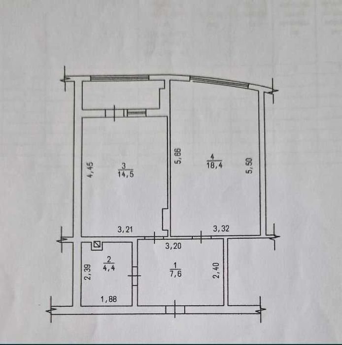 1-к кв Митниця з чудовим краєвидом