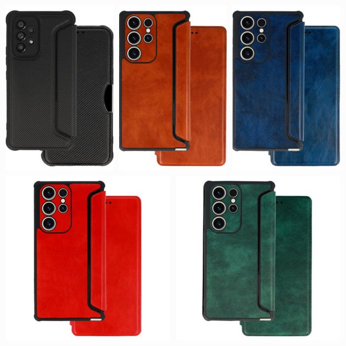 Kabura Razor Leather Book do Samsung Galaxy S23 Plus różne kolory