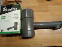 Łapacz deszczówki z zaworem Bradas 80 mm