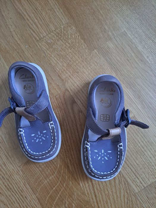 Туфельки Clarks коричневі