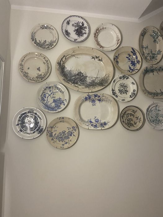 Travessas e Pratos antigos