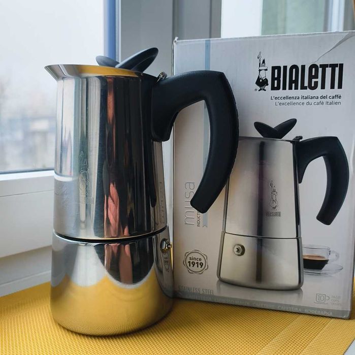Kawiarka Bialetti 10 tz - stal nierdzewna