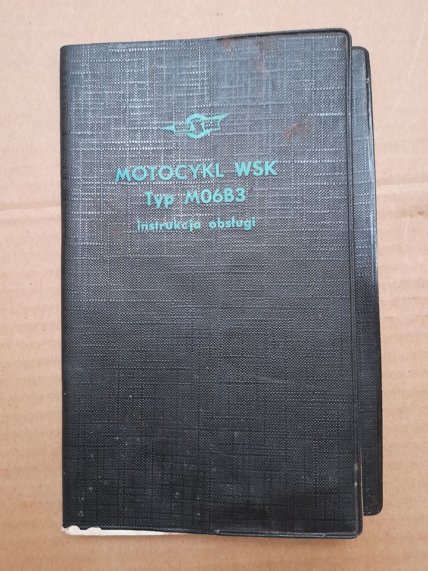 Instrukcja Obsługi MOTOCYKL  WSK M06B3