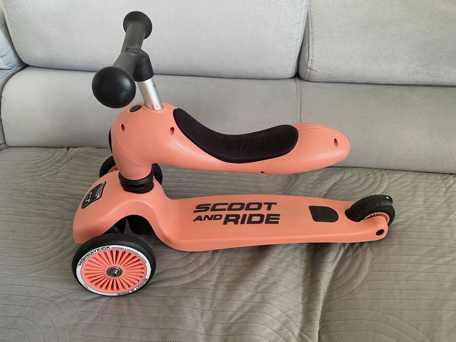 SCOOTANDRIDE Highwaykick 1 2w1 Jeździk i hulajnoga