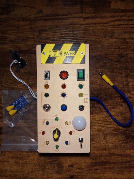 Tablica sensoryczna, dotykowa, zabawka dla dziecka