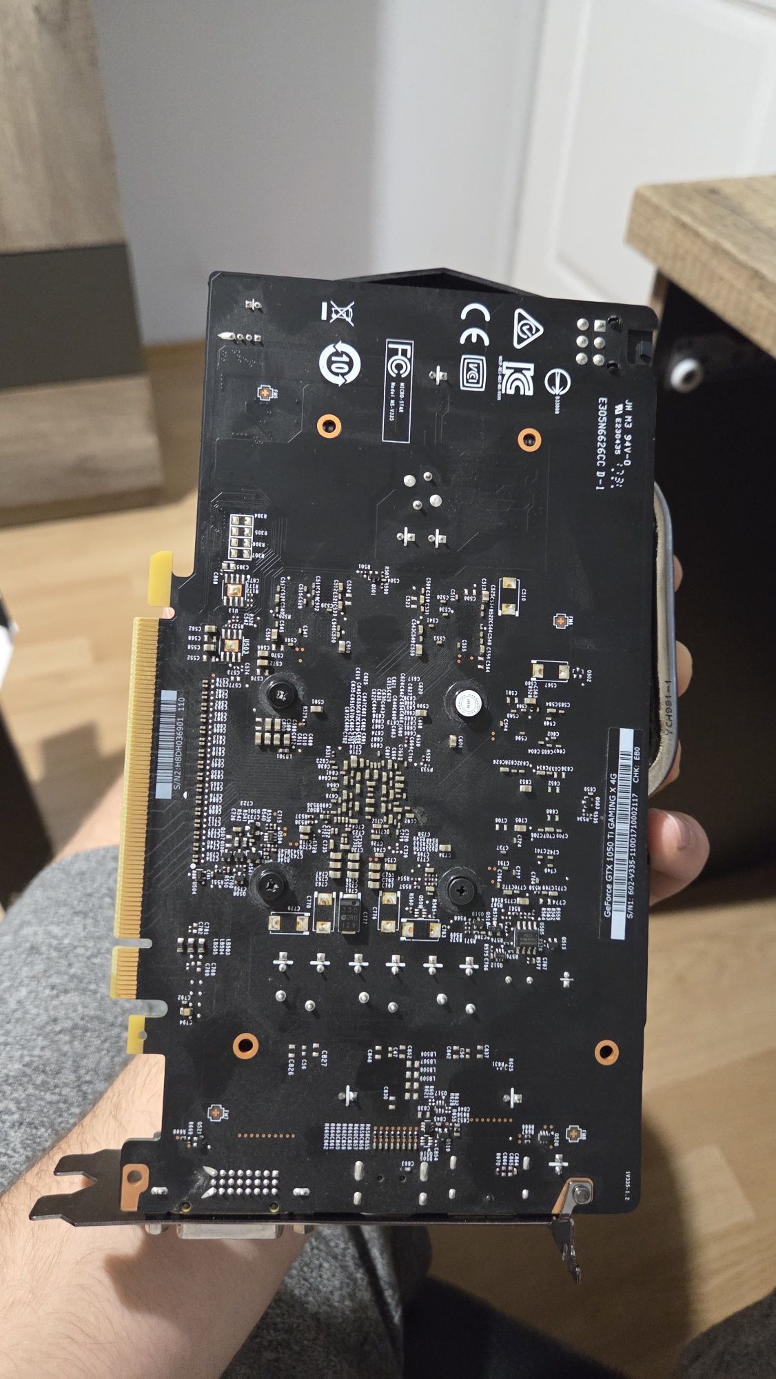 Karta graficzna MSI GeForce GTX 1050 TI GAMING X 4GB