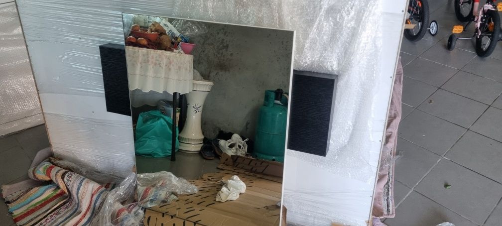 Movel de entrada com espelho