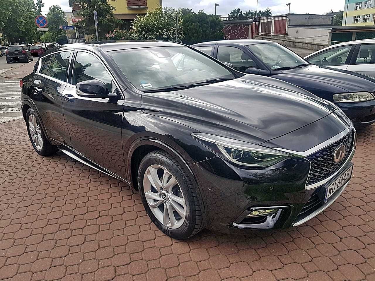 Infiniti Q30 Premium 1,6 Benz Zakup Salon PL rok 2016,11, Automat Navi