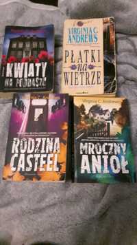 Mroczny Anioł.Rodzina Castel.Płatki na wietrze.4 ksiazki Anderws