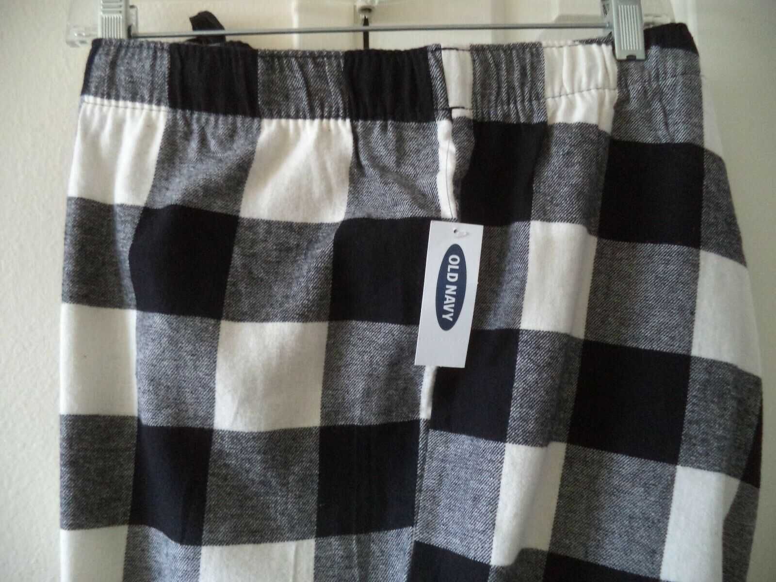 Фланелеві чоловічі піжамні штани OLD NAVY Розмір XL