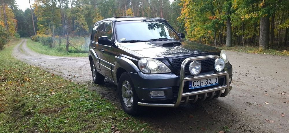 Hyundai Terracan 2.9 crdi stały napęd 4x4, blokada dyferencjału.