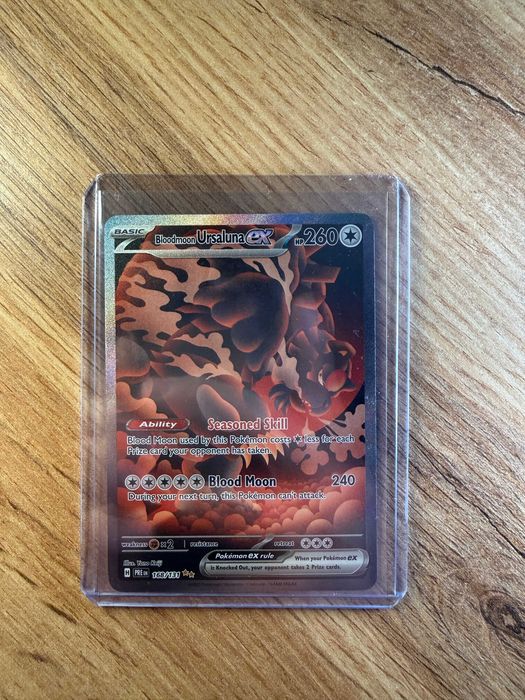 Bloodmoon Ursaluna ex (PRE 168) - Karta kolekcjonerska Pokemon TCG