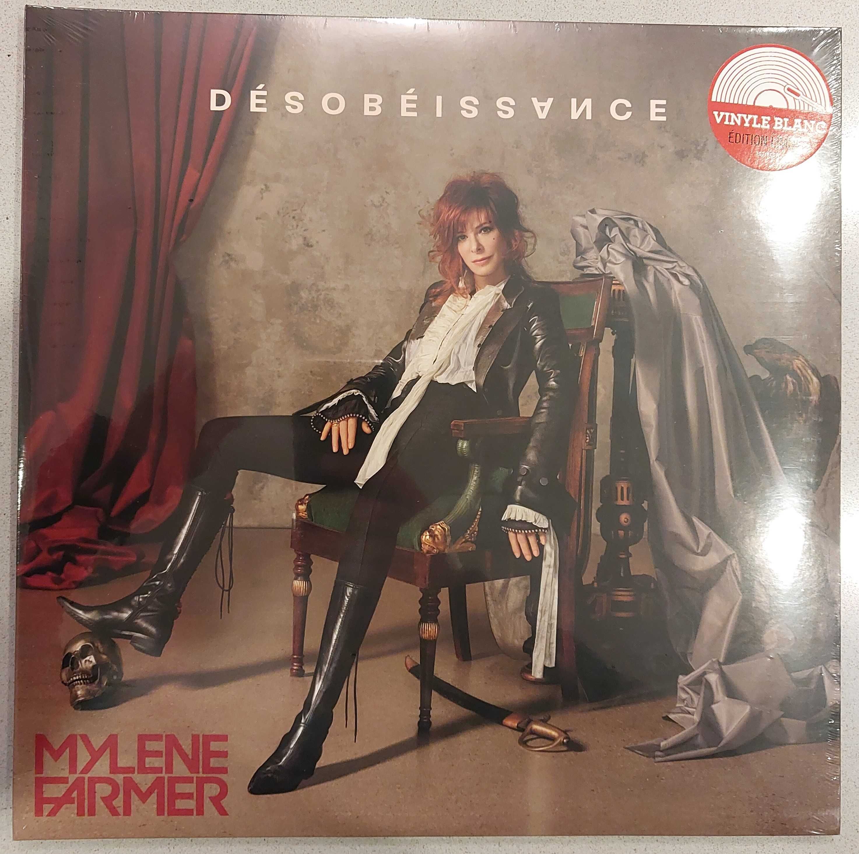 Mylene Farmer Desobeissance Winyl 2LP Edition Limitee White w folii