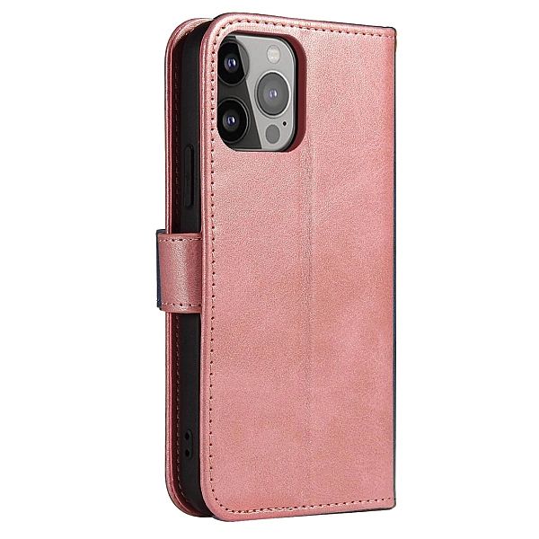 Etui Pokrowiec z Klapką Braders Case do iPhone 13 Pro różowy