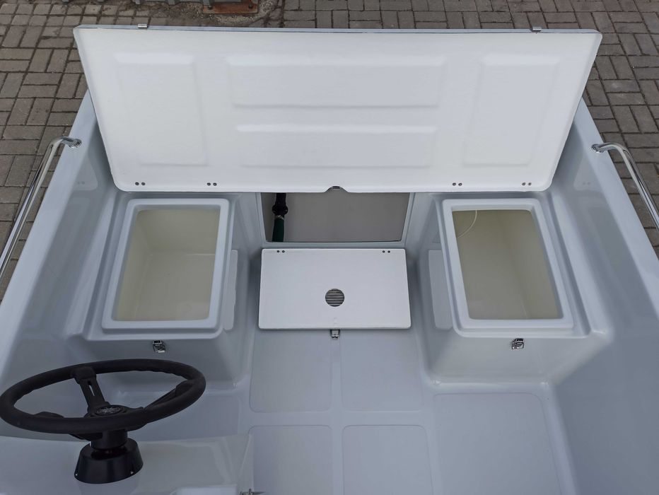 Łódź wędkarska Romana 430 FISH do silnika dziobowego