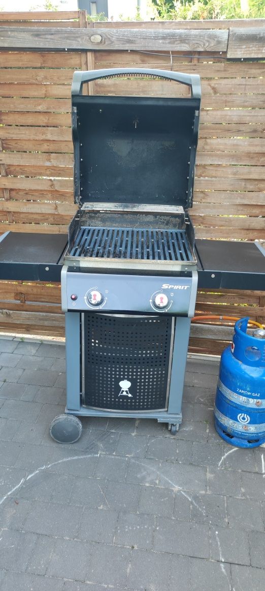 Grill gazowy Weber z butlą