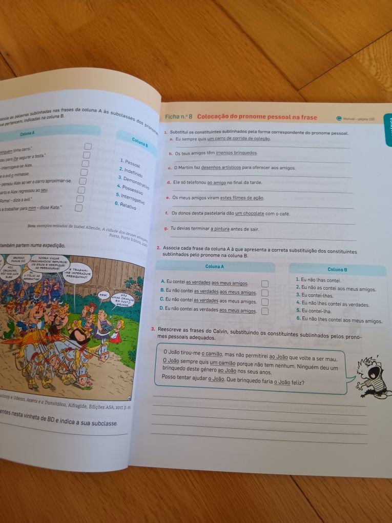 Livro Fichas Português 7°ano