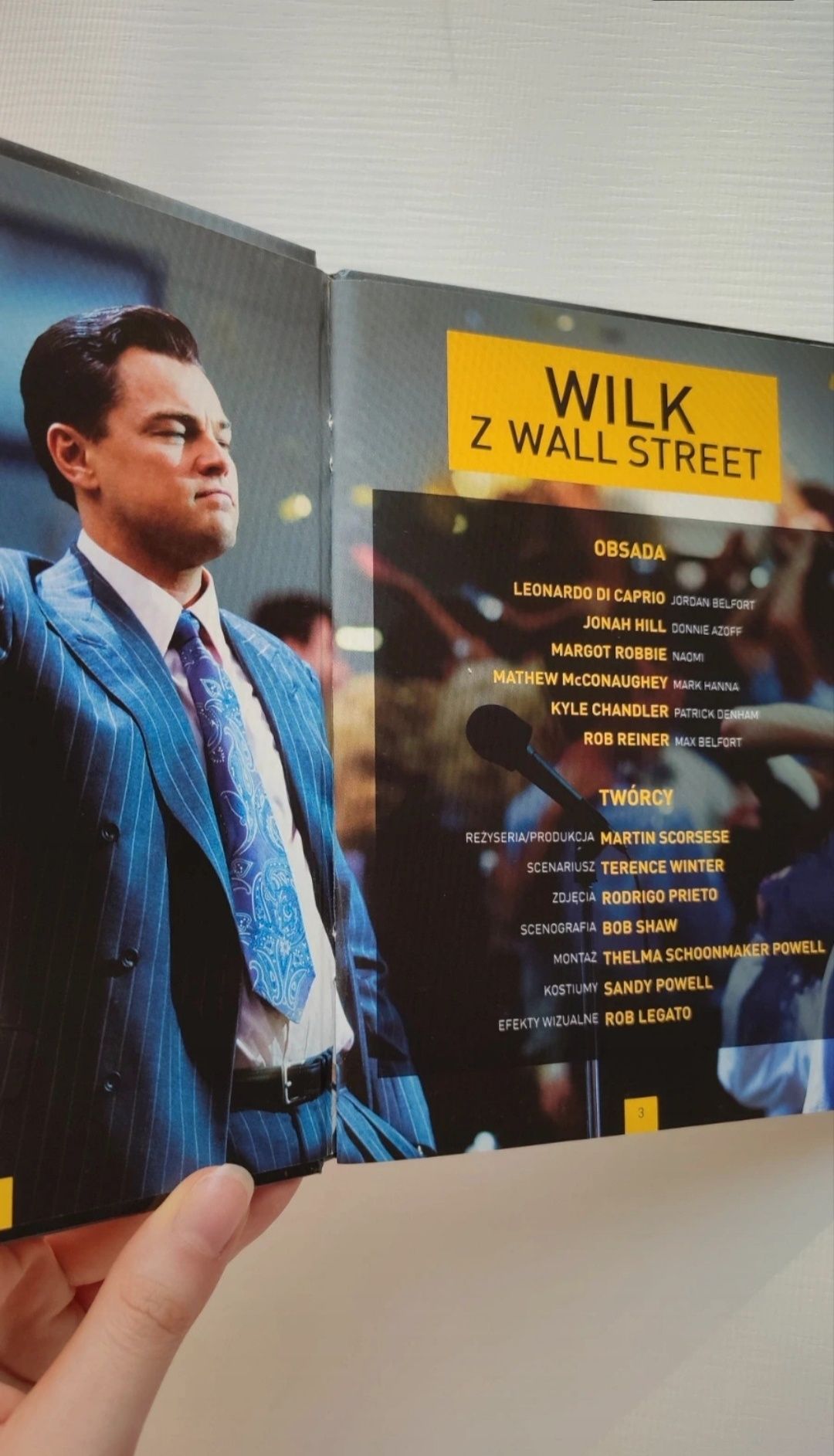 Płytam film Wilk z Wall Street