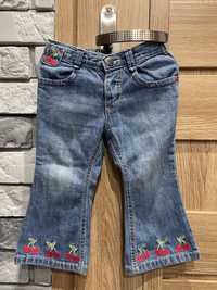 Spodnie jeansy dżinsy dziewczynka 18-24 mc