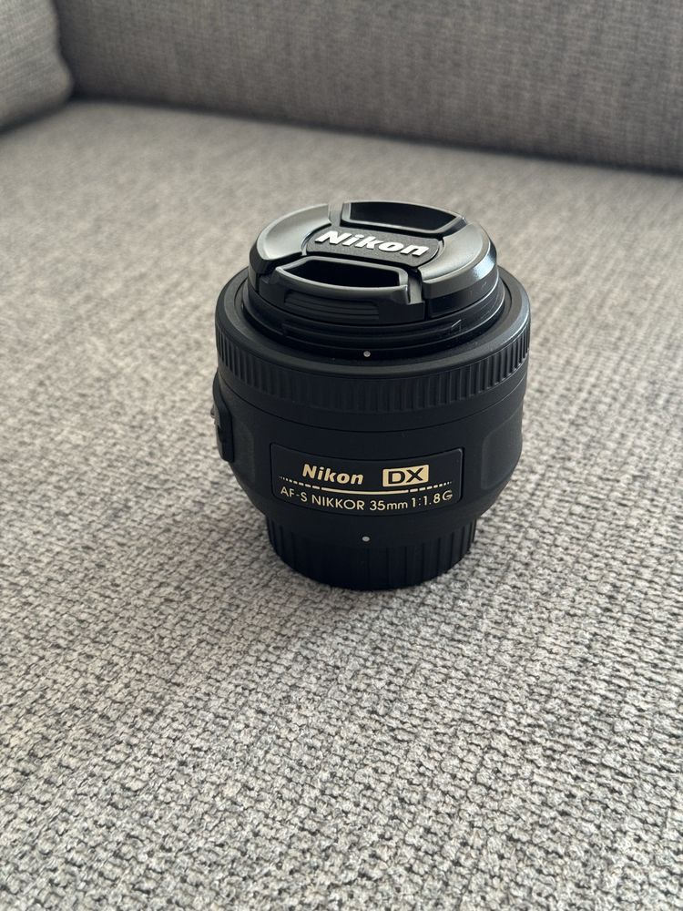 Objectiva Nikon 35 mm 1.8 DX G