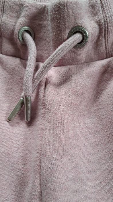 Рожеві утеплені спортивні штани М б/у