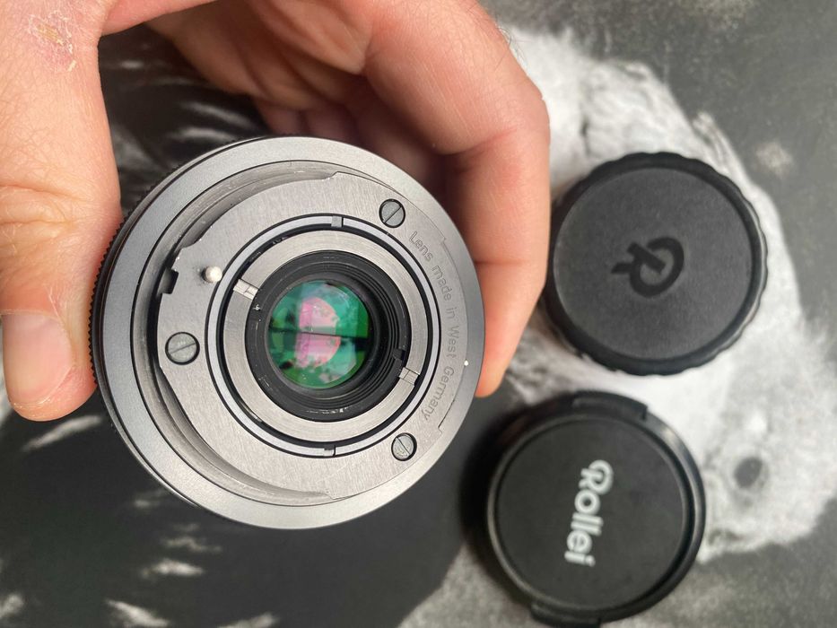 Об'єктив Carl Zeiss Planar 2.8 35mm HFT (Rollei QBM) made in germany