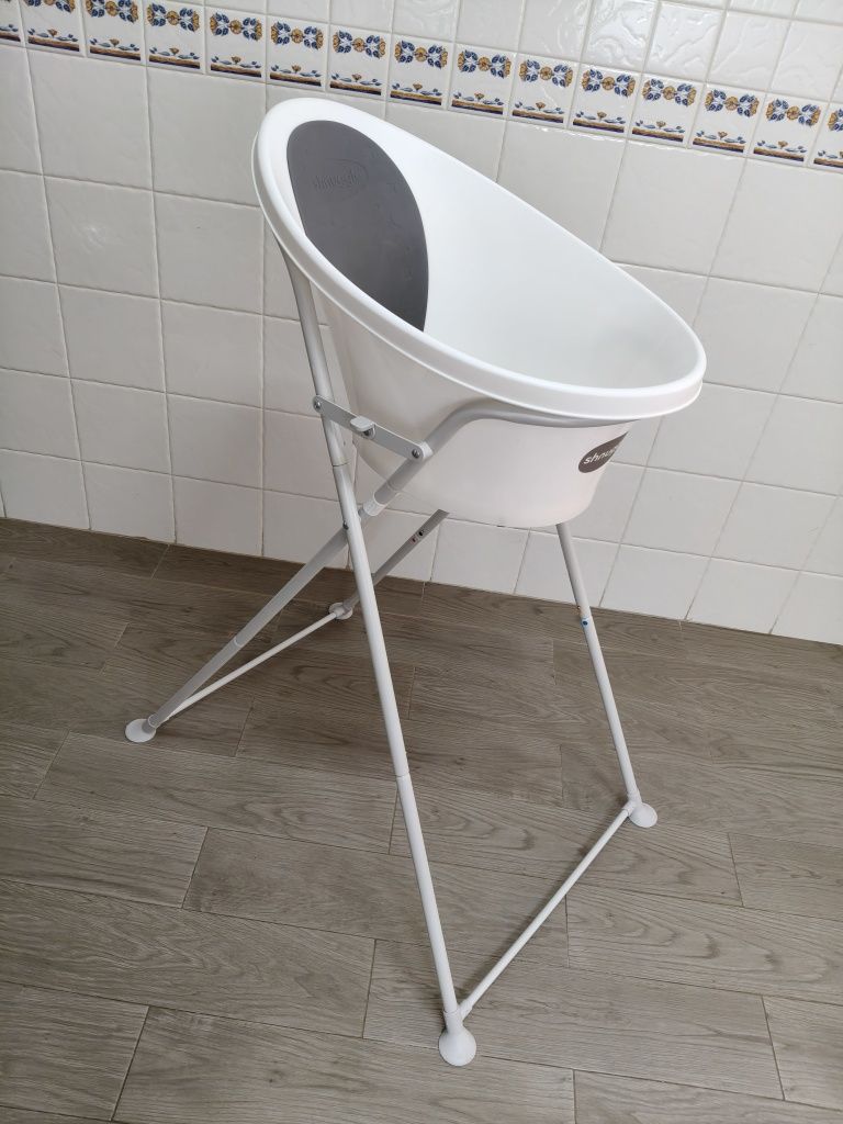 Banheira de bebé e suporte Shnuggle