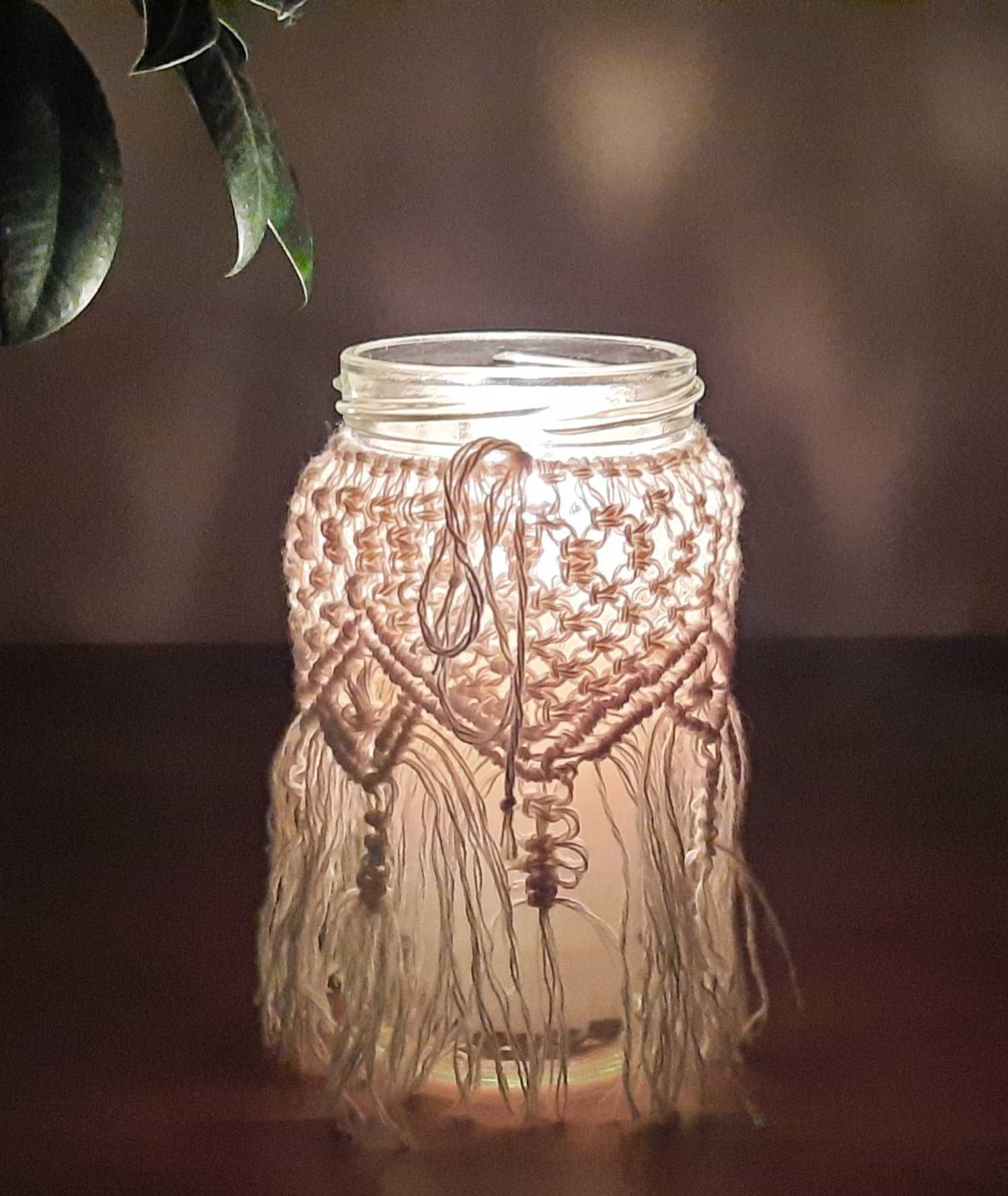 Świecznik / lampion boho