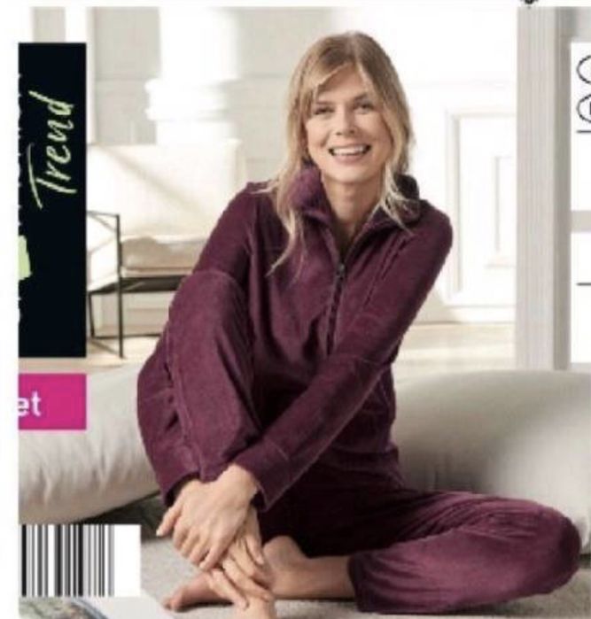 Костюм жіночий велюр UP2FASHION S M L XL