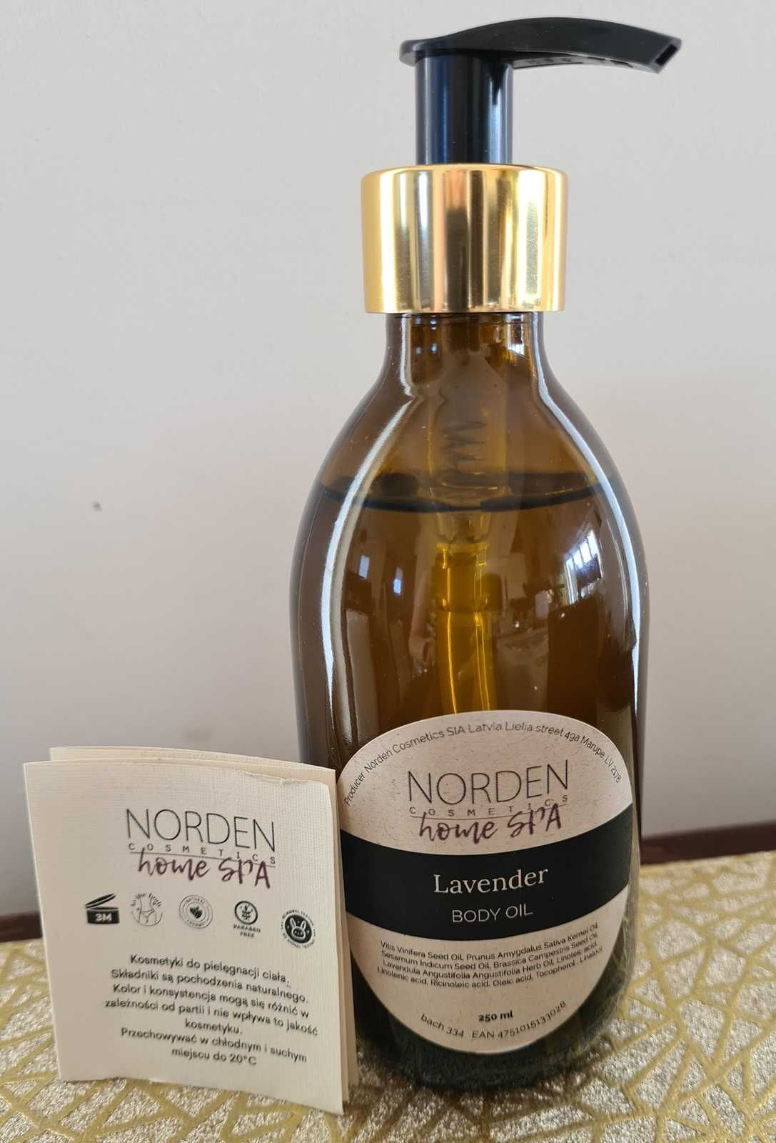 Olejek Norden Cosmetics - olejek do ciała Lawenda - 250ml NOWY
