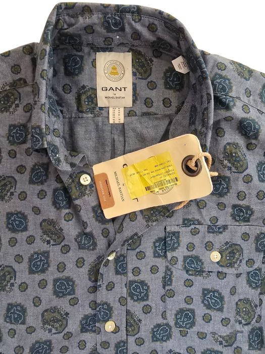 GANT by Michael Bastian r M koszula z kołnierzykiem bawełna