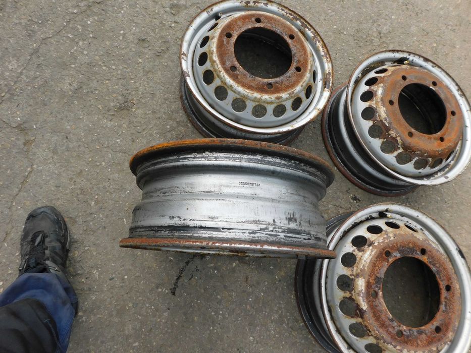 Felga stalowa 16 bliźniak Mercedes Sprinter 906 VW Crafter Oryginał