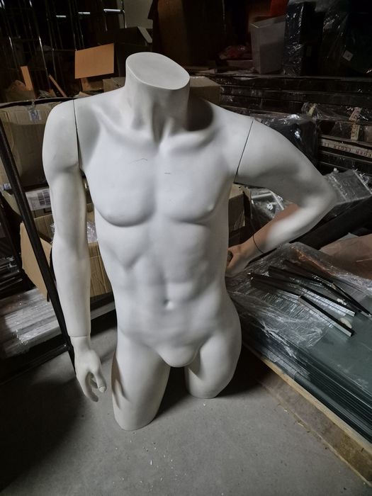 Manekin męski, Popiersie zwykłe/krawieckie! Plastykowe lub steropian