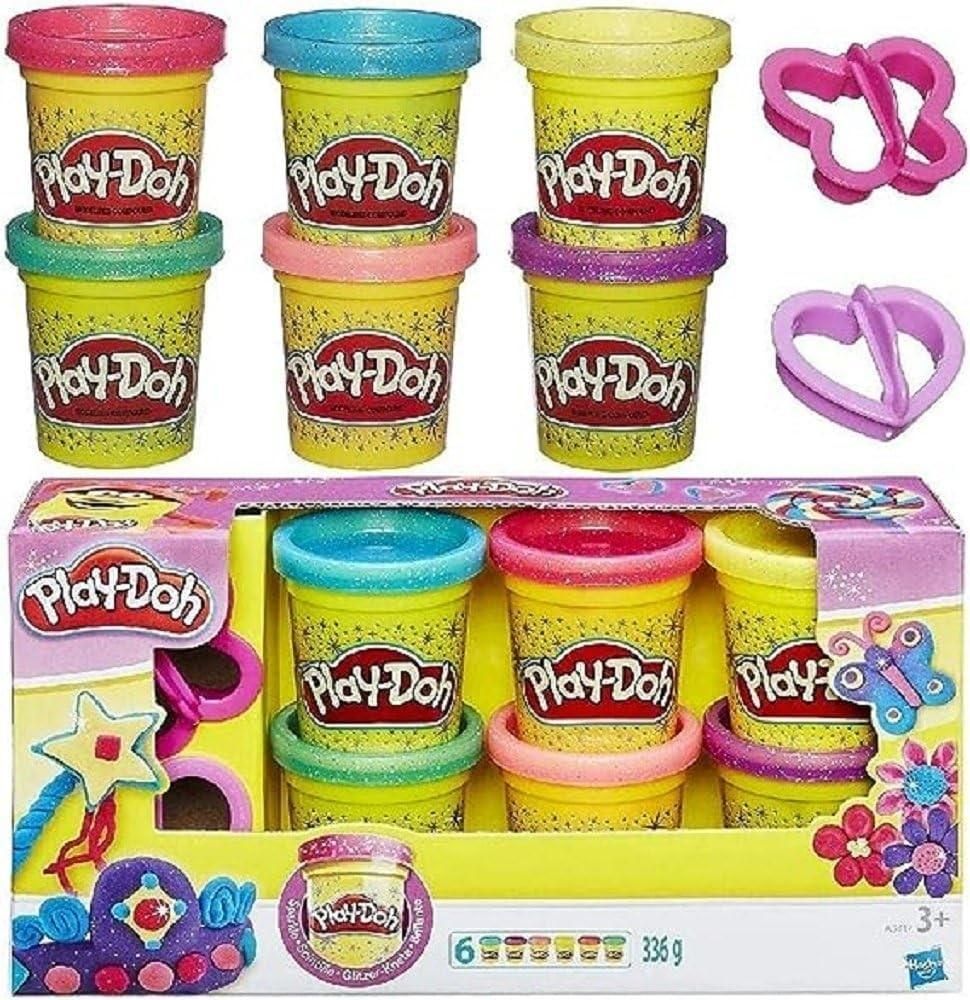 Play Doh - Confetti Compound 6-pak, Hasbro