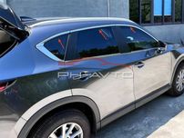 Окантовка на вікна хромована Mazda CX-5 з 2017 р. верхня хром на вікна