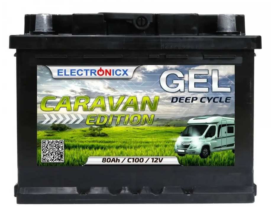 Акумулятор гелевий Electronicx Caravan Edition 80ah 12V R+