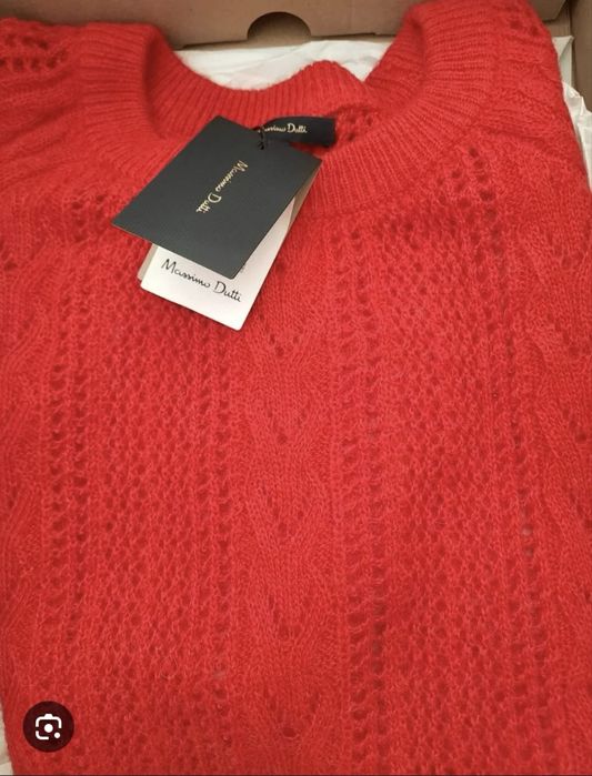 Шерстяный свитер с косами р.М-46 укр,. Кашемировый свитер р.М-L (46-48